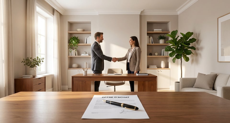 Réussir l'acceptation d'une offre d'achat immobilier.