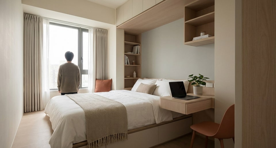 Taille minimum chambre : les normes de surface et de volume.